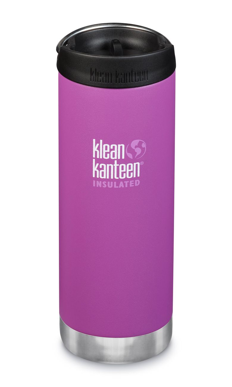 Klean Kanteen TKWide 473 ml mit Café Cap 2.0 Thermosflasche buttercup 